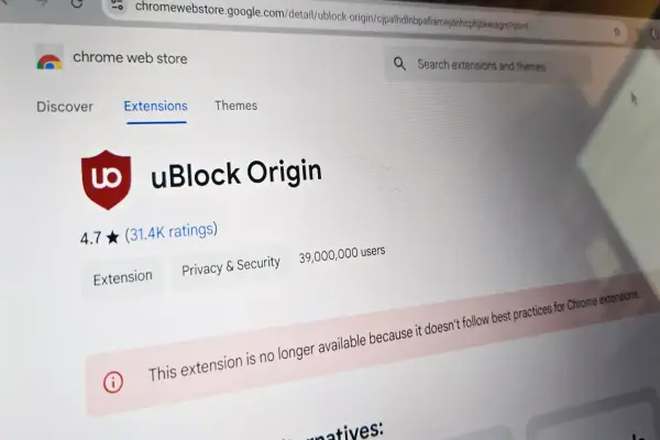 Phần mềm độc hại chặn quảng cáo giả mạo này đã mạo danh nhà phát triển uBlock Origin